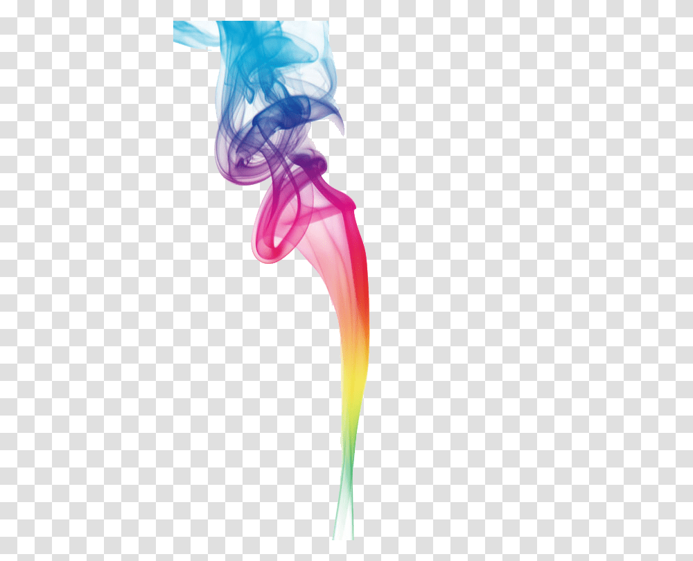 Rainbow Smoke Smokey Rainbowsmoke Colorful Colors Color, Sword, Blade, Weapon, Weaponry Transparent Png