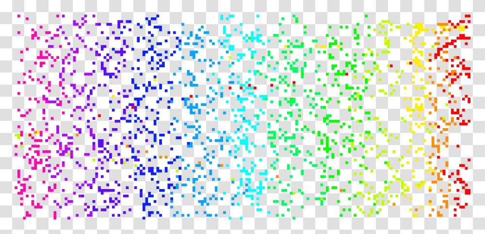 Rainbow Splatter Pixel Art Maker Circle, Pattern Transparent Png