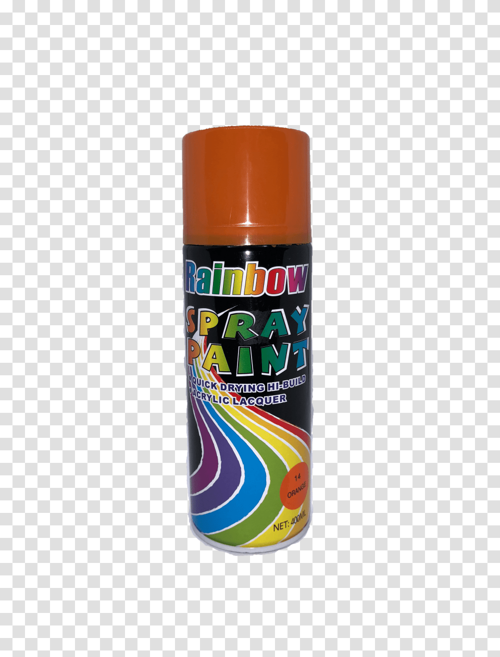 Rainbow Spray Paint Orange Sun Hardware Houseware Stores, Tin, Can, Ketchup, Food Transparent Png