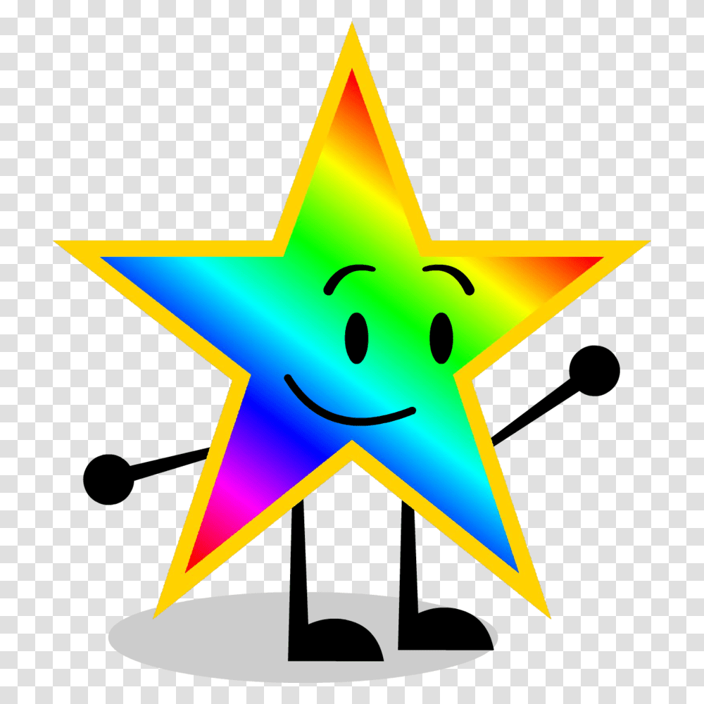 Rainbow Star By Kitkatyj Object Show Rainbow Star, Star Symbol Transparent Png