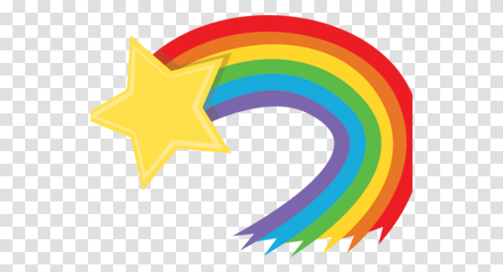 Rainbow Star Clipart Rainbow Shooting Stars, Star Symbol Transparent Png