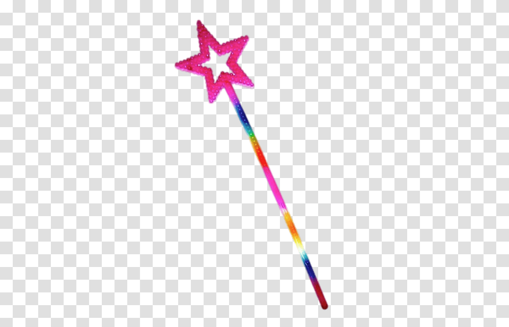 Rainbow Star Magic Wand Transparent Png