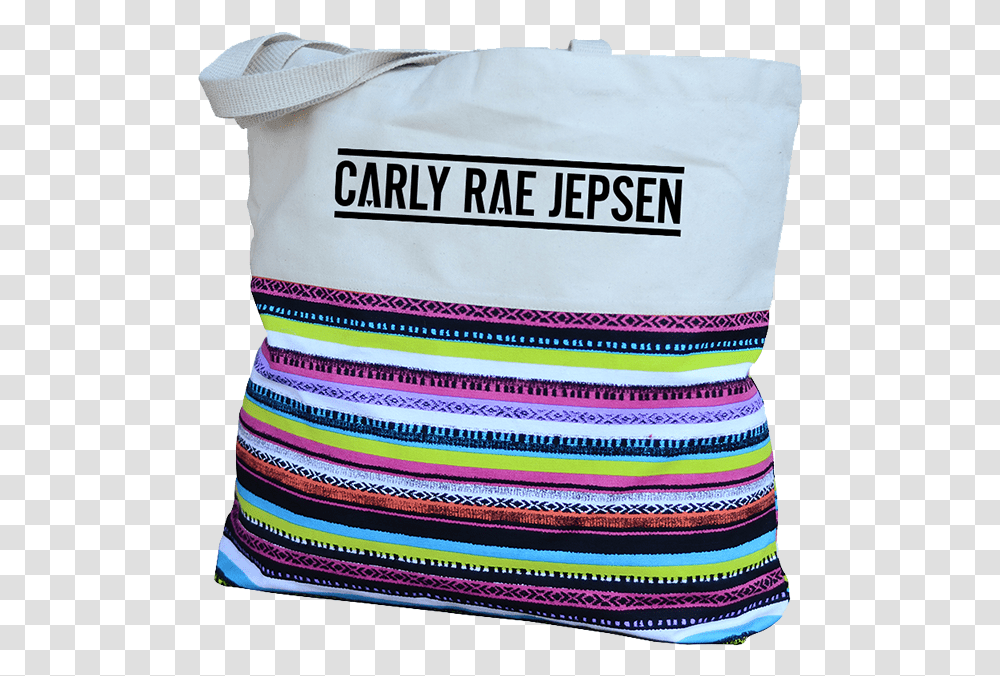 Rainbow Striped Tote Bag Carly Rae Jepsen Bag, Pillow, Cushion, Diaper, Rug Transparent Png