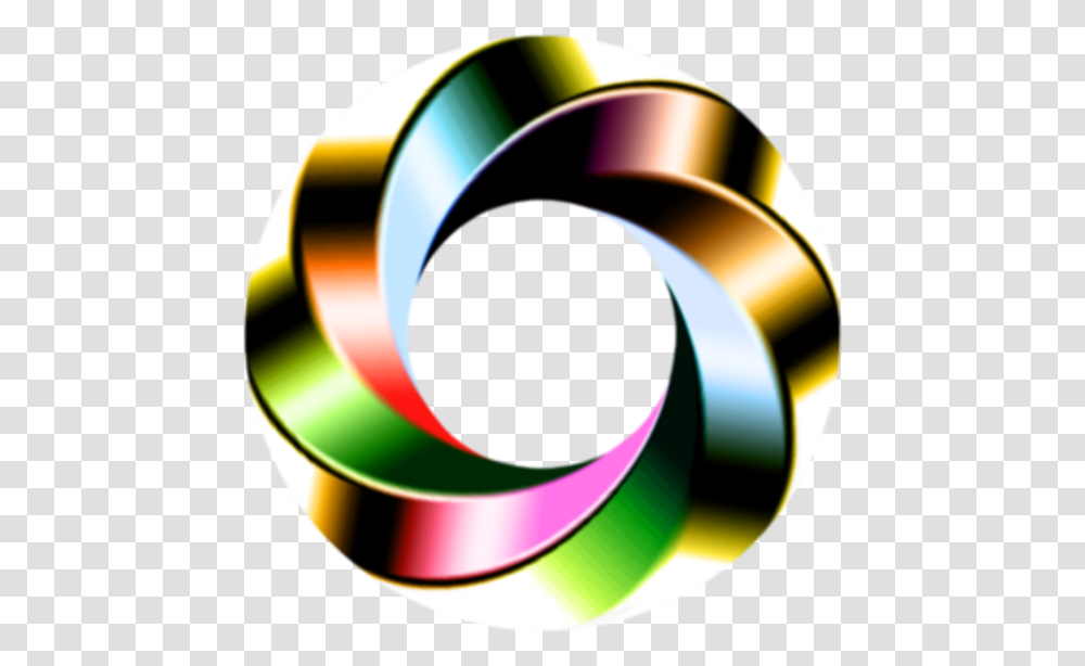 Rainbow Torus Color Gradient, Graphics, Art, Text, Symbol Transparent Png