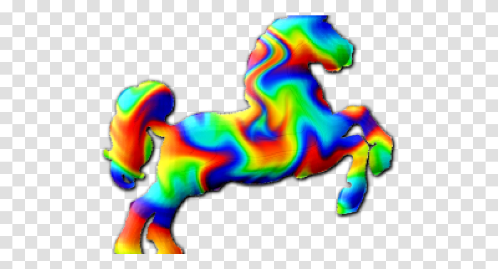 Rainbow Unicorn Cliparts Icon 16x16 Rainbow, Animal, Person, Human Transparent Png