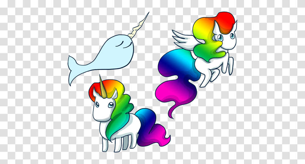 Rainbow Unicorn Cute, Drawing Transparent Png