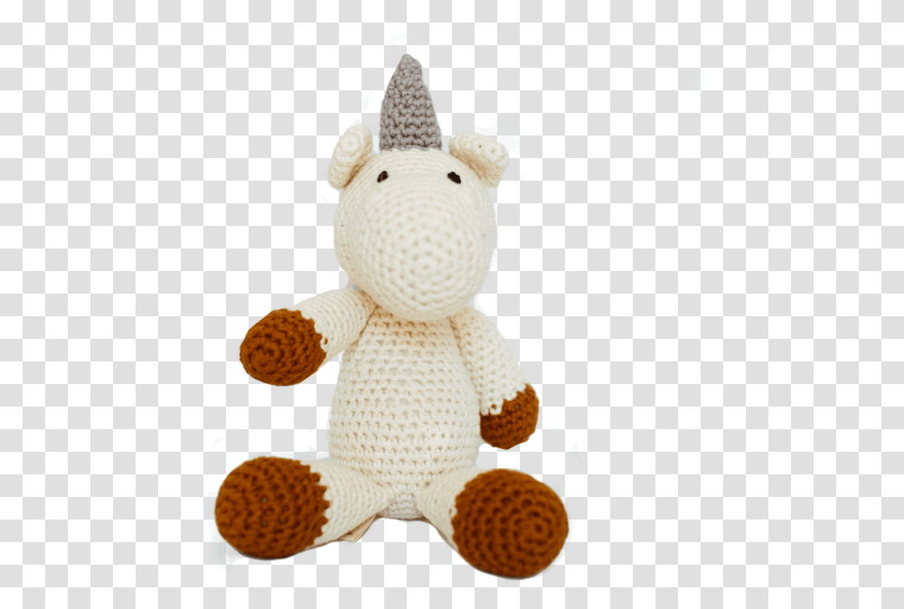 Rainbow Unicorn Knitted Toy Stuffed Toy, Plush, Teddy Bear, Sweets, Food Transparent Png