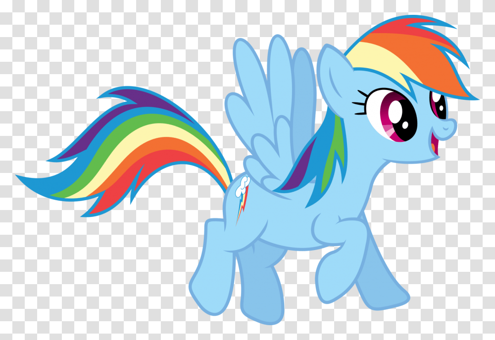 Rainbow Vector Mlp Rainbow Dash, Outdoors, Dragon Transparent Png