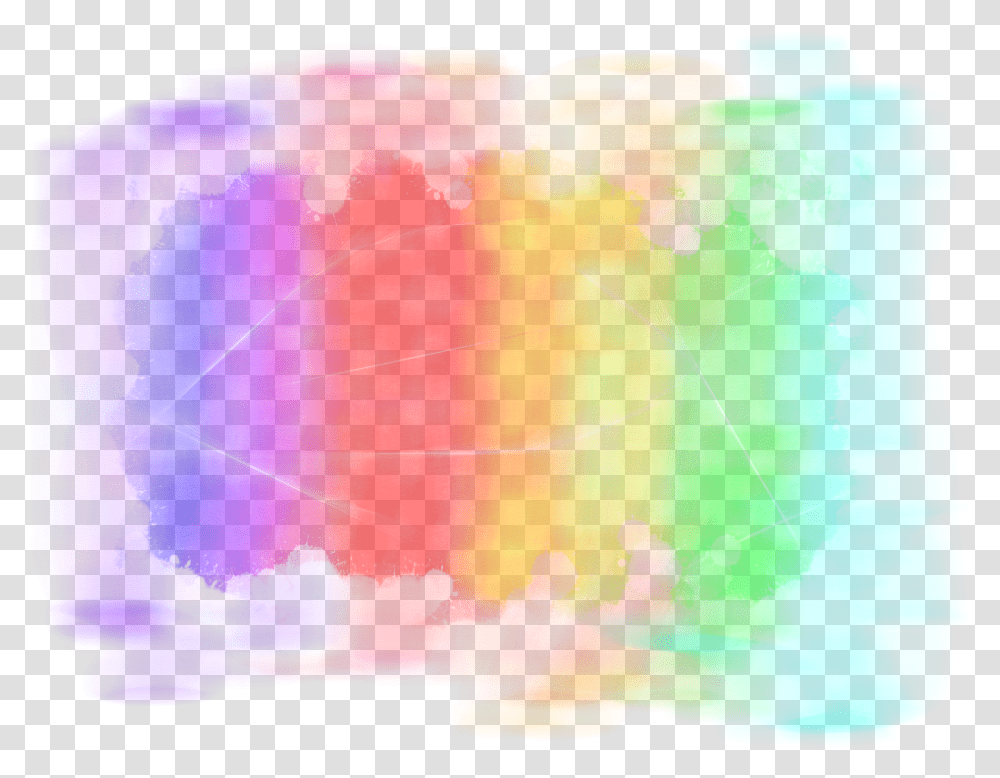 Rainbow Watercolor Watercolor Paint, Modern Art, Light, Dye Transparent Png