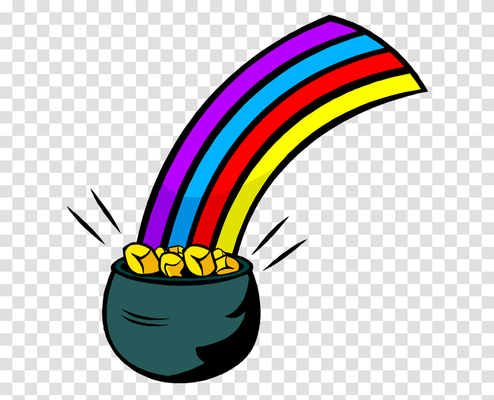 Rainbow With A Pot, Outdoors Transparent Png