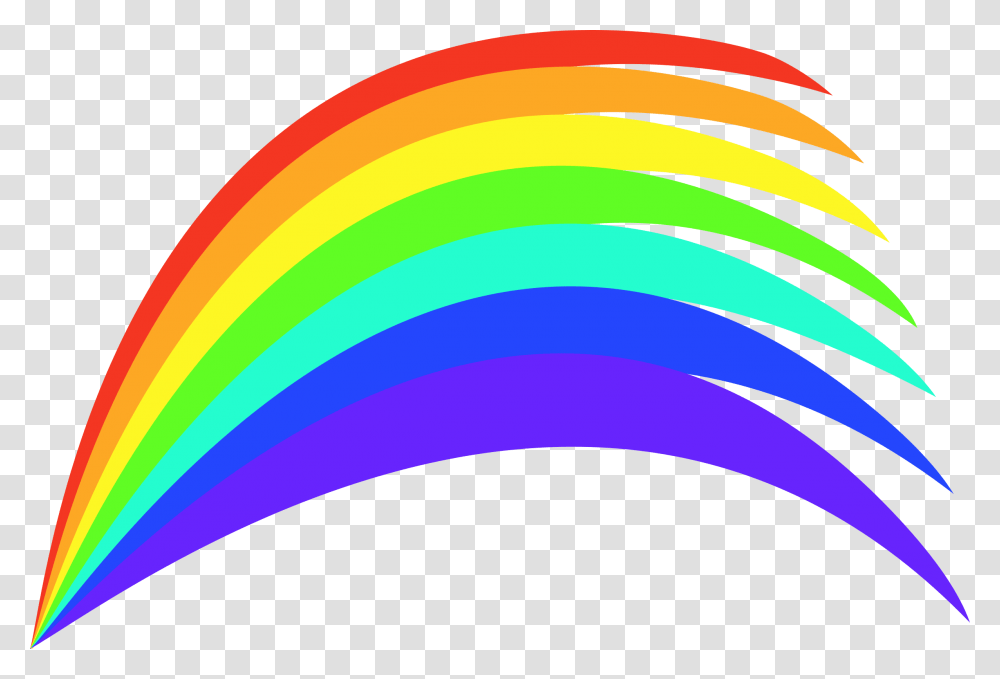 Rainbow With Clouds Clip Art, Frisbee, Toy, Light, Outdoors Transparent Png