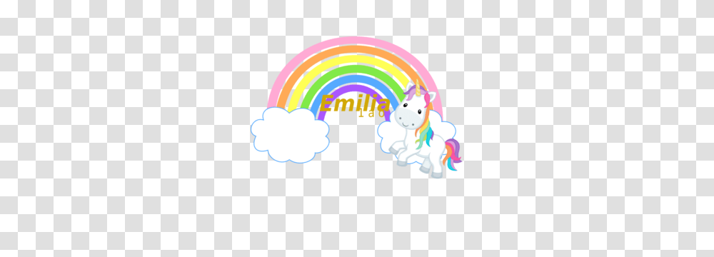 Rainbow With Clouds Clip Art, Nature, Outdoors, Light Transparent Png