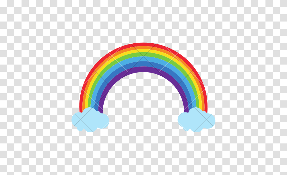 Rainbow With Clouds Rainbow With Clouds Images, Nature, Outdoors, Sky, Balloon Transparent Png