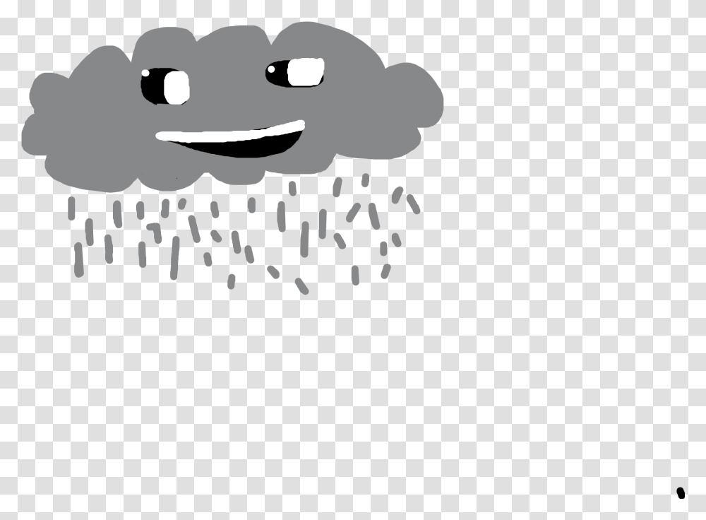Raincloud Hi I Am Stormya Rain Cloud Cartoon Dot, Face, Animal, Drawing, Stencil Transparent Png