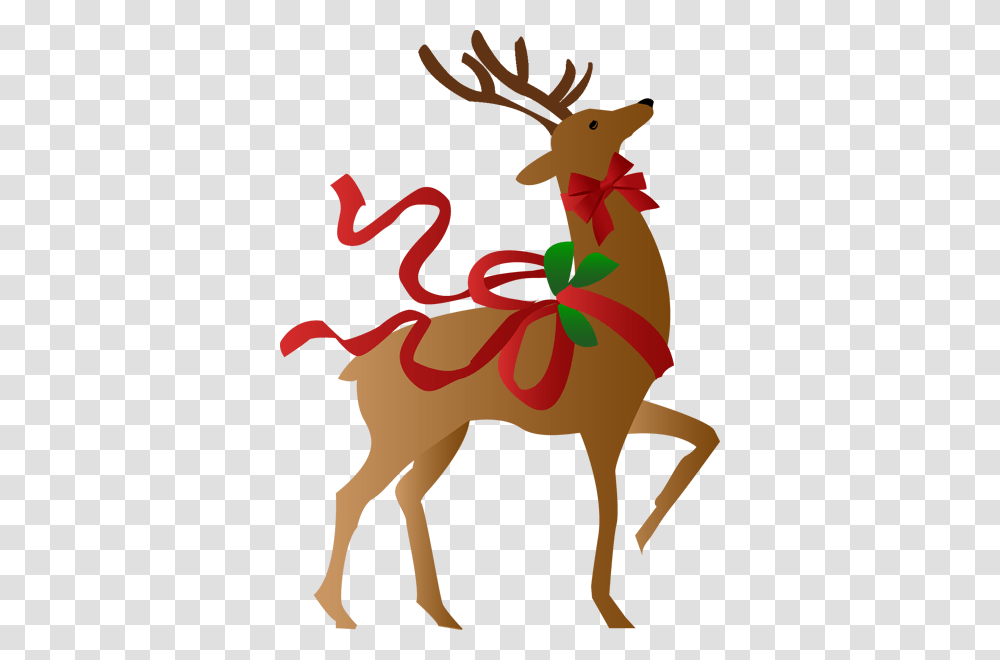 Raindeer Clipart Clip Art Images, Poster, Advertisement, Gift, Sack Transparent Png