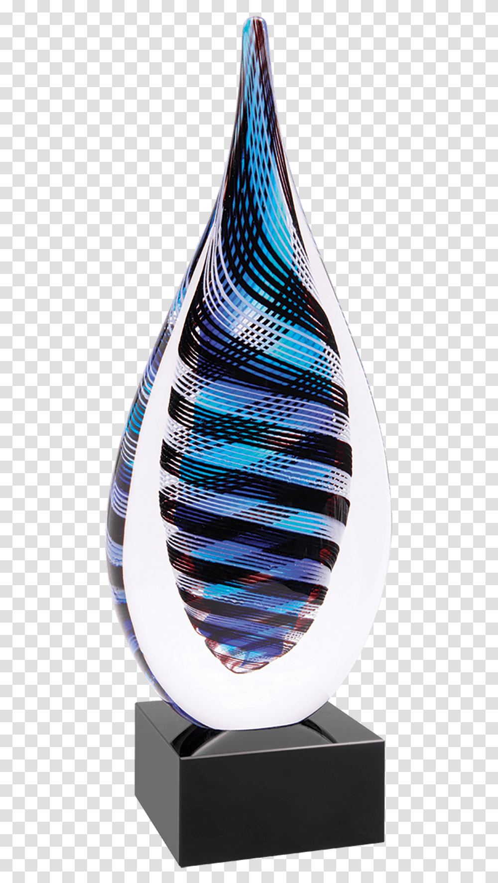 Raindrop Art Glass Vase, Sphere, Spiral, Coil, Lampshade Transparent Png