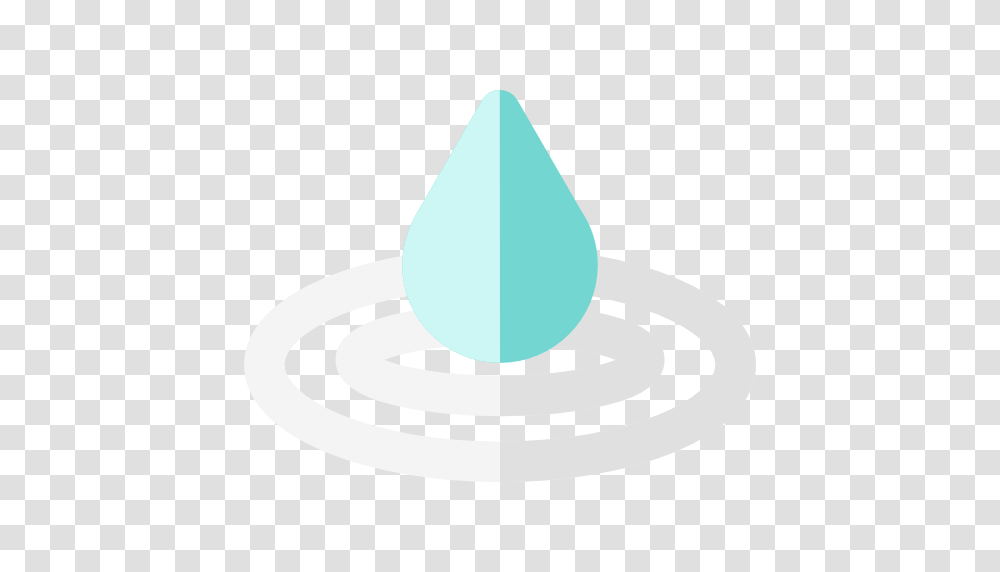 Raindrop Icon, Tape, Triangle, Cone Transparent Png