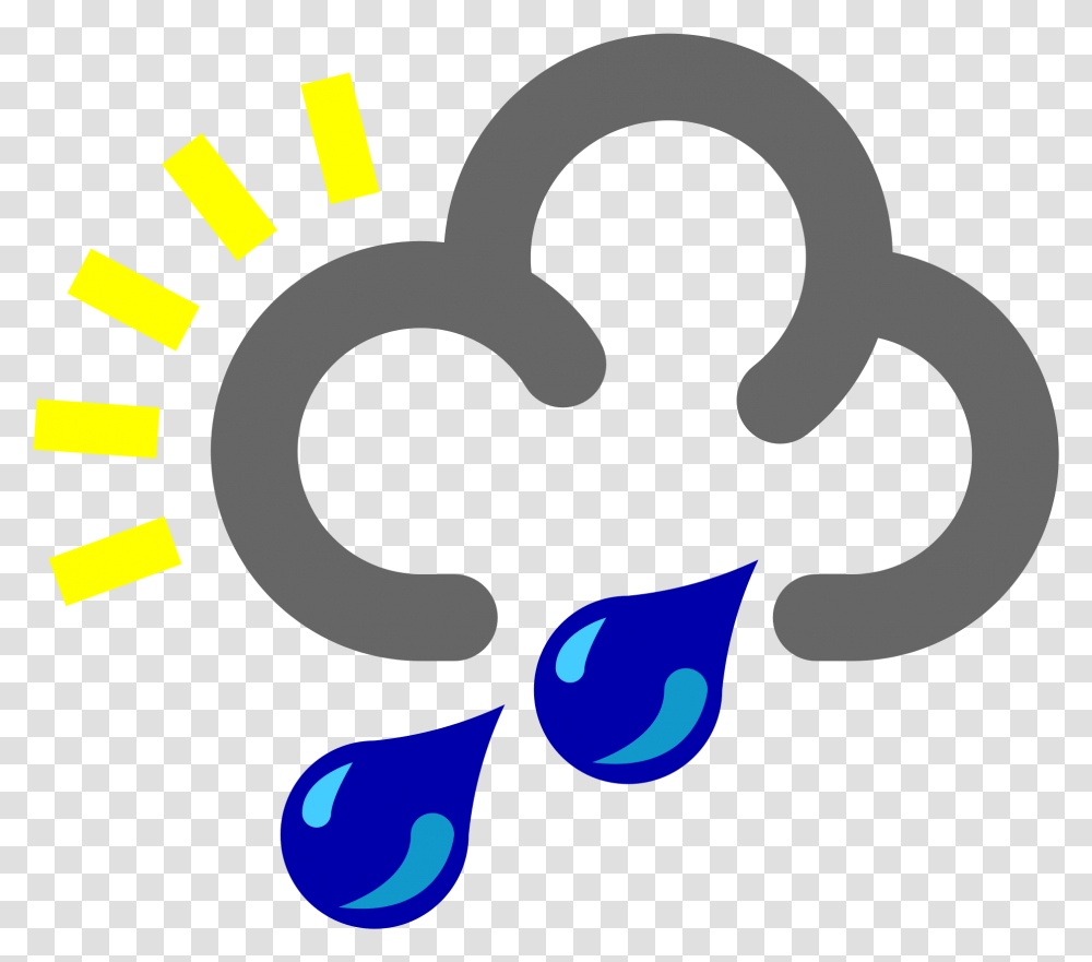 Raindrop Svg Weather Symbol Of Shower, Number Transparent Png