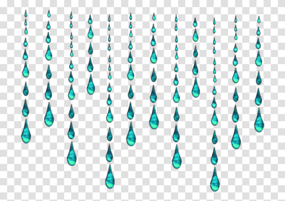 Raindrops Rain Border Edge Drops Tears Water Rain Border, Droplet Transparent Png