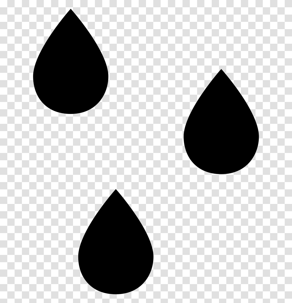 Raindrops Raindrops Svg, Triangle, Stencil, Silhouette Transparent Png
