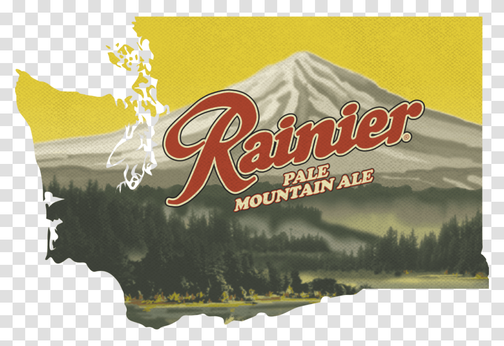 Rainier Pale Mountain Ale, Outdoors, Nature, Crowd Transparent Png