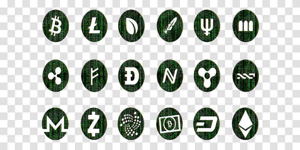 Raining Coins Cryptocurrency, Number, Alphabet Transparent Png