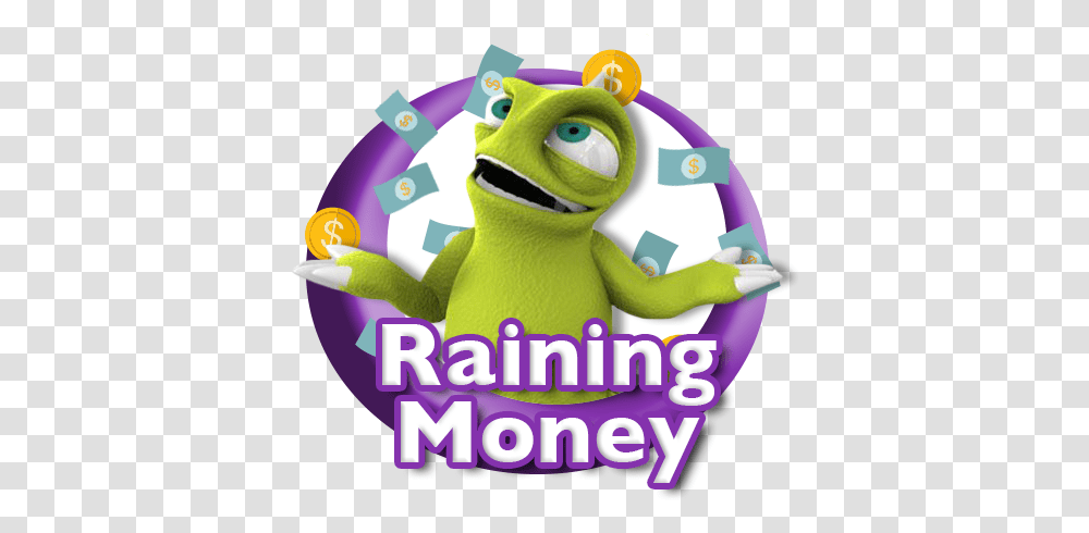 Raining Money Logo Raining Money, Toy, Animal, Gecko, Lizard Transparent Png