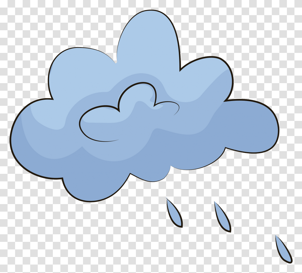 Rainy Cloud Clipart Free Download Creazilla Rain Clouds Clip Art, Flower, Plant, Blossom, Dahlia Transparent Png
