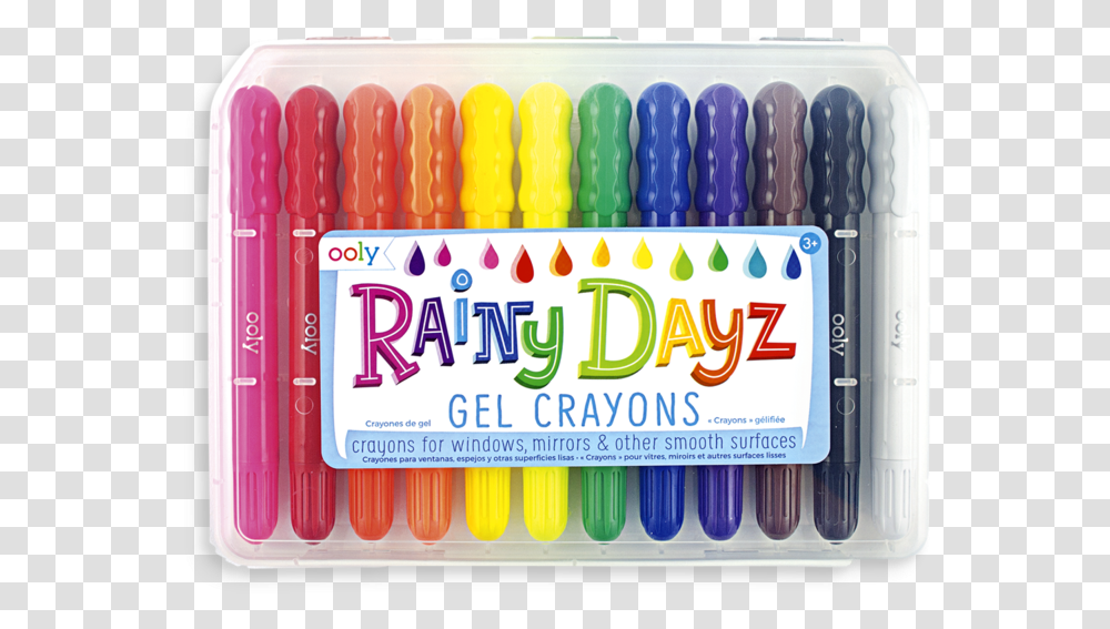Rainy Dayz Gel Crayons, Ice Pop, Icing, Cream, Cake Transparent Png