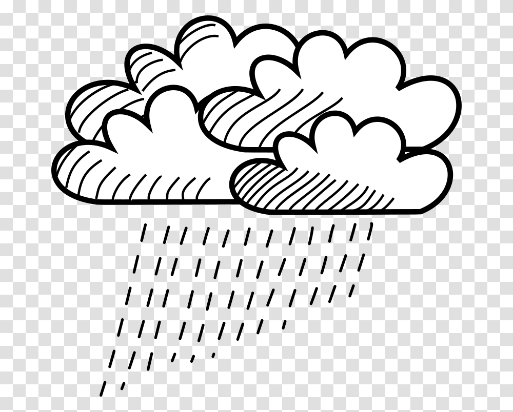 Rainy Stick Figure Cloud Cluster Raining Cloud Line Drawing, Stencil, Car, Vehicle Transparent Png