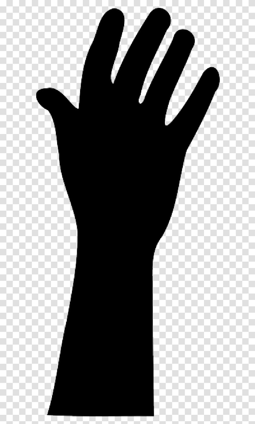 Raise Clipart Hand Clipart Library Library Hand Silhouette, Outdoors, Sport, Sports, Bow Transparent Png