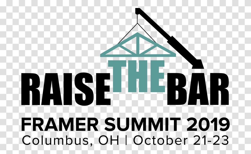 Raise The Bar Framer Summit 2019 Logo, Cross, Trademark, Triangle Transparent Png
