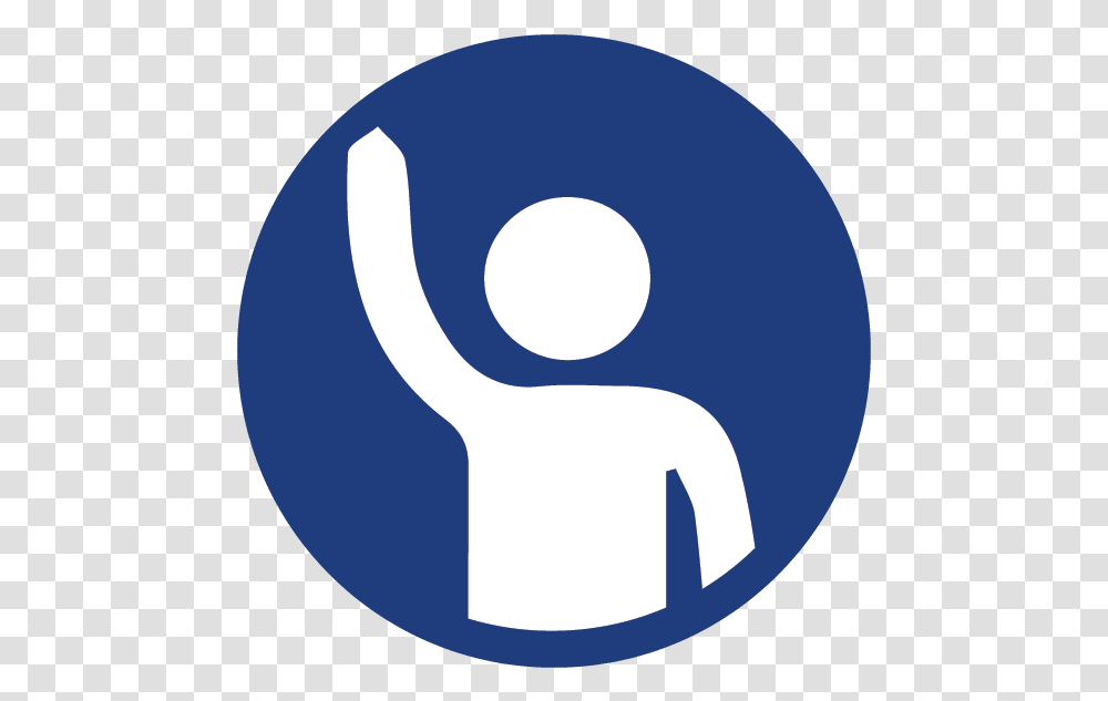 Raise Your Hand Icon, Alphabet, Number Transparent Png