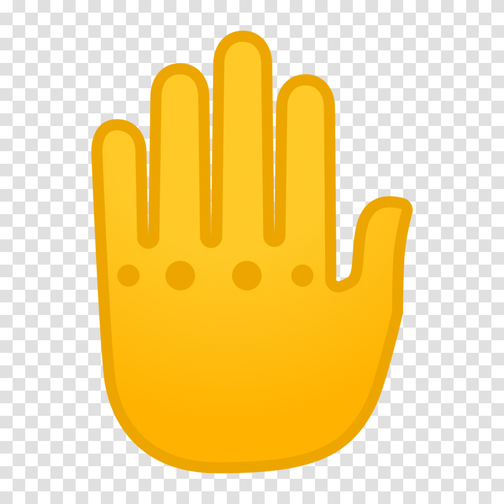 Raised Back Of Hand Icon Noto Emoji People Bodyparts Iconset, Apparel, Outdoors, Food Transparent Png