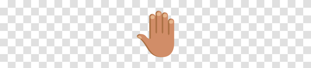 Raised Back Of Hand Medium Skin Tone Emoji On Emojione, Toe Transparent Png