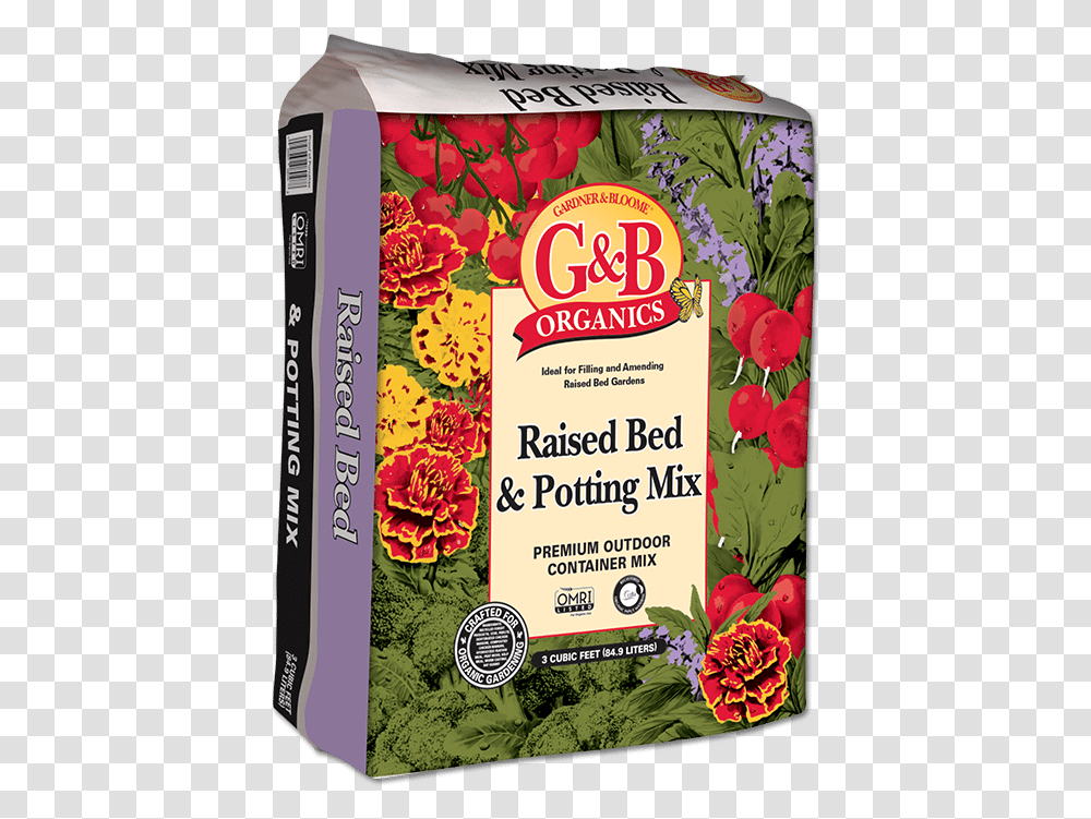 Raised Bed And Potting Mix Gb Organics Raised Bed Soil, Poster, Advertisement, Flyer, Paper Transparent Png