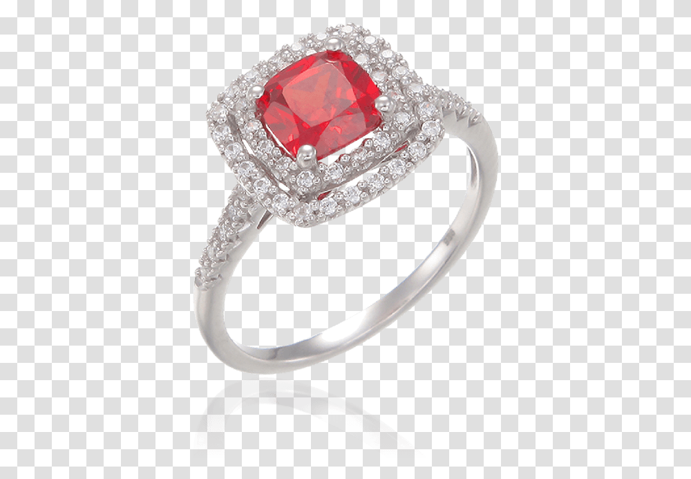 Raised Double Halo Passion Red Ring Ring, Accessories, Accessory, Jewelry, Diamond Transparent Png