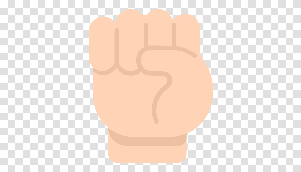 Raised Fist Emoji For Facebook Email Sms Id, Hand Transparent Png