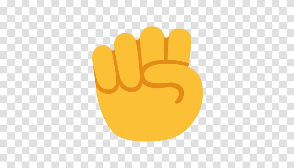 Raised Fist Emoji, Hand Transparent Png