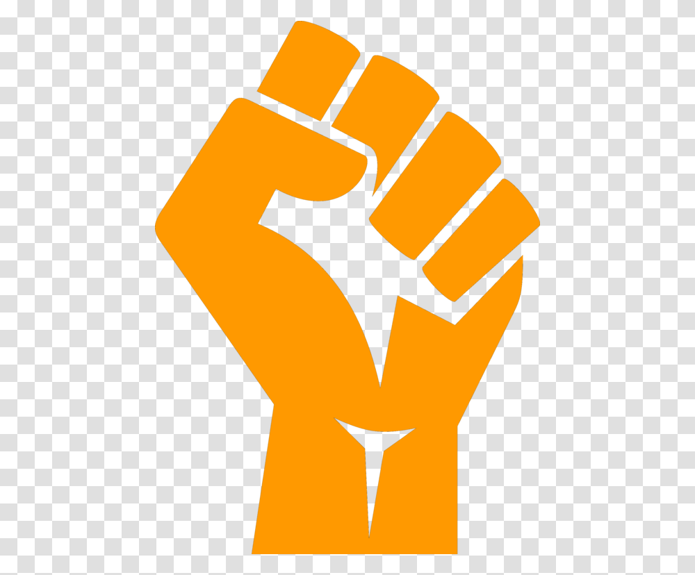 Raised Fist, Hand, Hoodie, Sweatshirt, Sweater Transparent Png