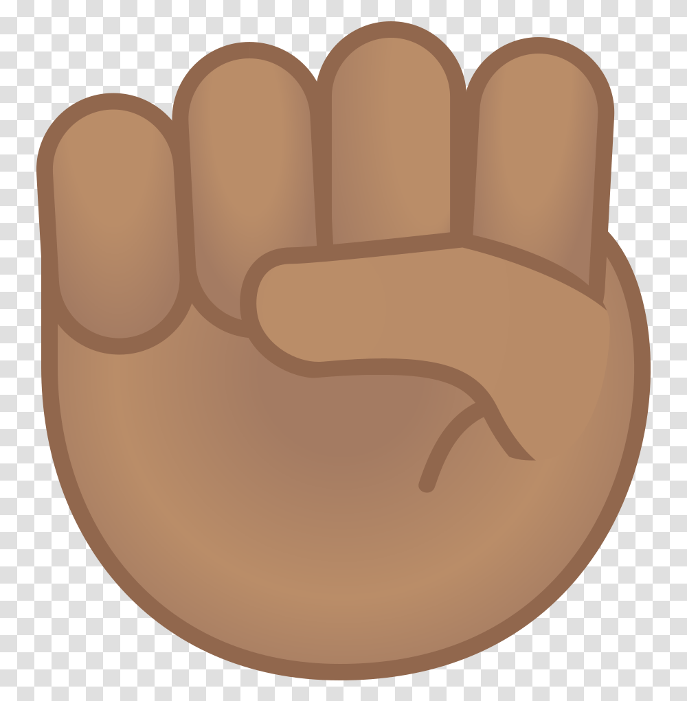 Raised Fist Medium Skin Tone Icon Emoji Hands Fist, Plant Transparent Png