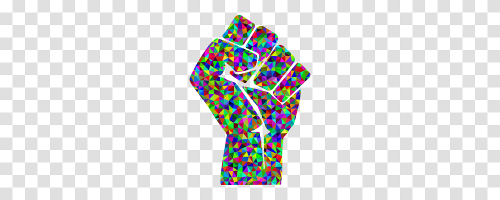 Raised Fist United States Black Power African American Civil, Paper, Origami Transparent Png