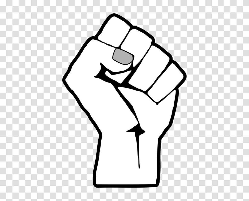 Raised Fist United States Black Power White Fist, Hand, Person Transparent Png
