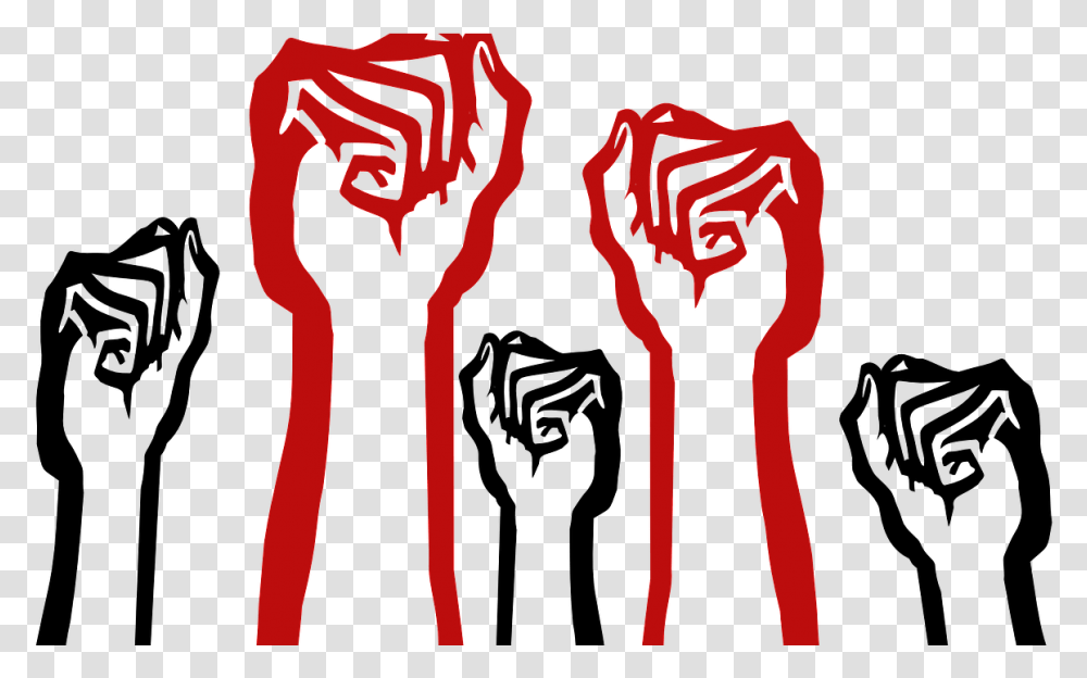 Raised Fists, Hand, Person, Human Transparent Png
