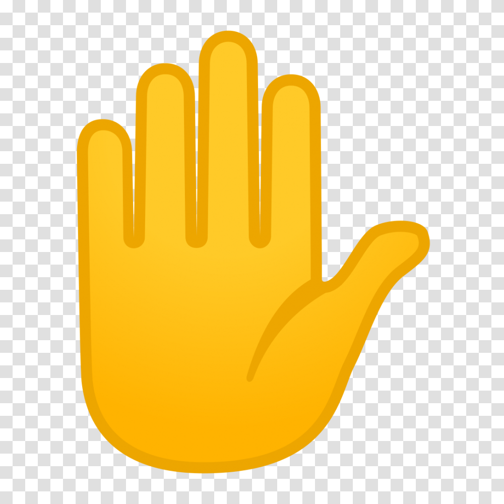 Raised Hand Icon Noto Emoji People Bodyparts Iconset Google, Apparel, Label Transparent Png