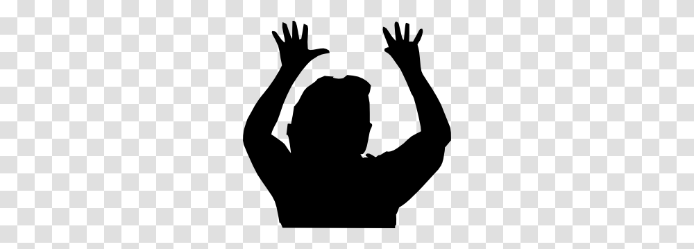 Raising Hands Silhouette Clip Art, Worship, Person, Human, Prayer Transparent Png