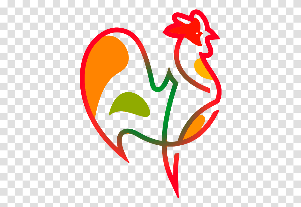Raising Happy Chickens Logo Galo Logo, Plant, Mountain Transparent Png