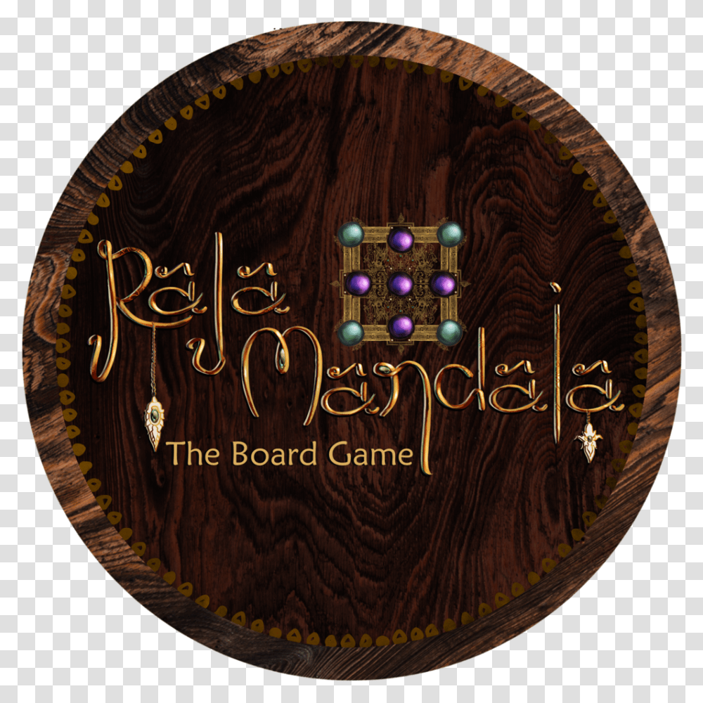 Rajamandala Circle Logo Circle, Barrel, Rug, Wood Transparent Png