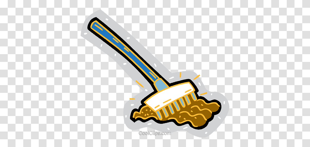 Rake Preparing The Soil Royalty Free Vector Clip Art Illustration, Baseball Bat, Team Sport, Softball, Sports Transparent Png