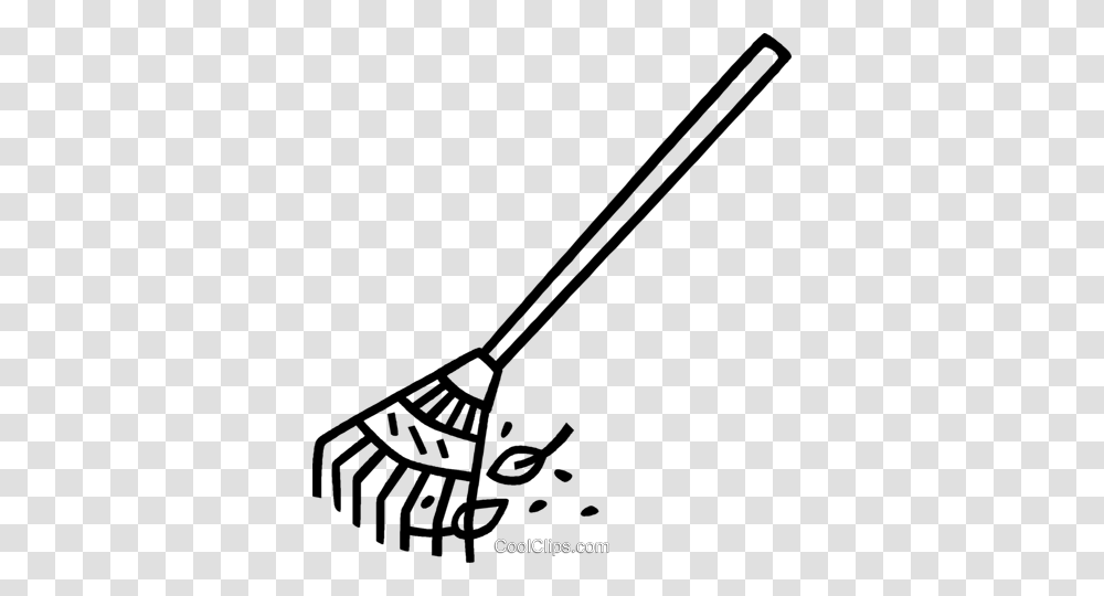 Rake Royalty Free Vector Clip Art Illustration, Broom Transparent Png